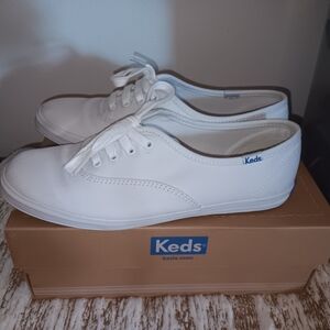 Keds White Canvas Sneakers